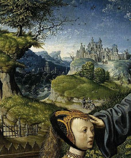 Oostsanen, Jacob Cornelisz van Christ Appearing to Mary Magdalen as a Gardener China oil painting art